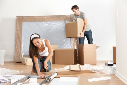 Removal truck available for moves across Haringey residential streets