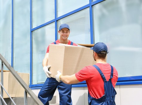 Commercial packing and unpacking service for a business relocation in Haringey