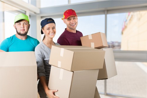 Local mover supporting a flat move in Haringey