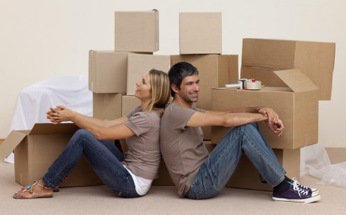 Wardrobe boxes and packing materials suitable for Haringey moves and storage