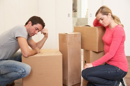 Careful packing and loading for an apartment move in Haringey