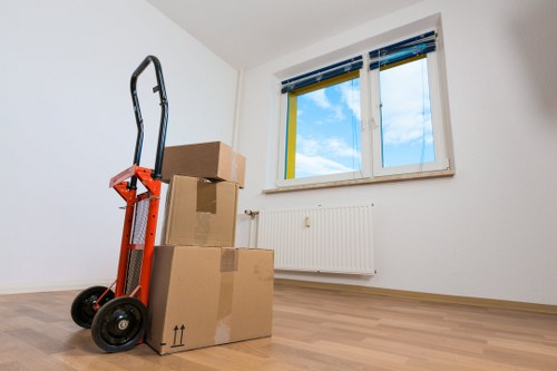Removal van transport for home and business moves in Haringey