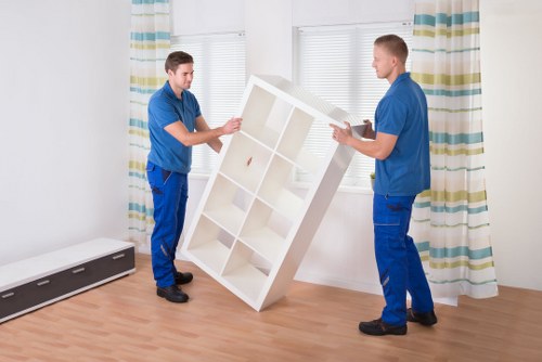 Apartment move with careful access planning in Haringey