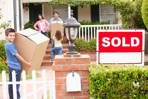 Prepared boxes and home moving essentials for a local relocation