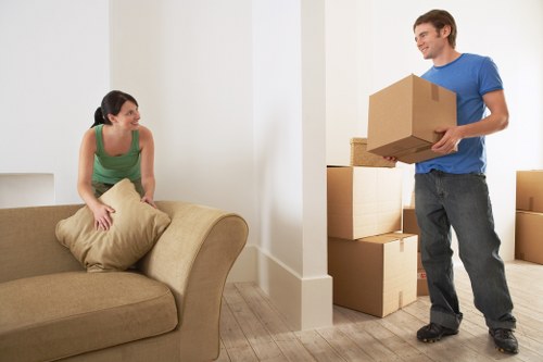 Residential removals service helping a family move in Haringey